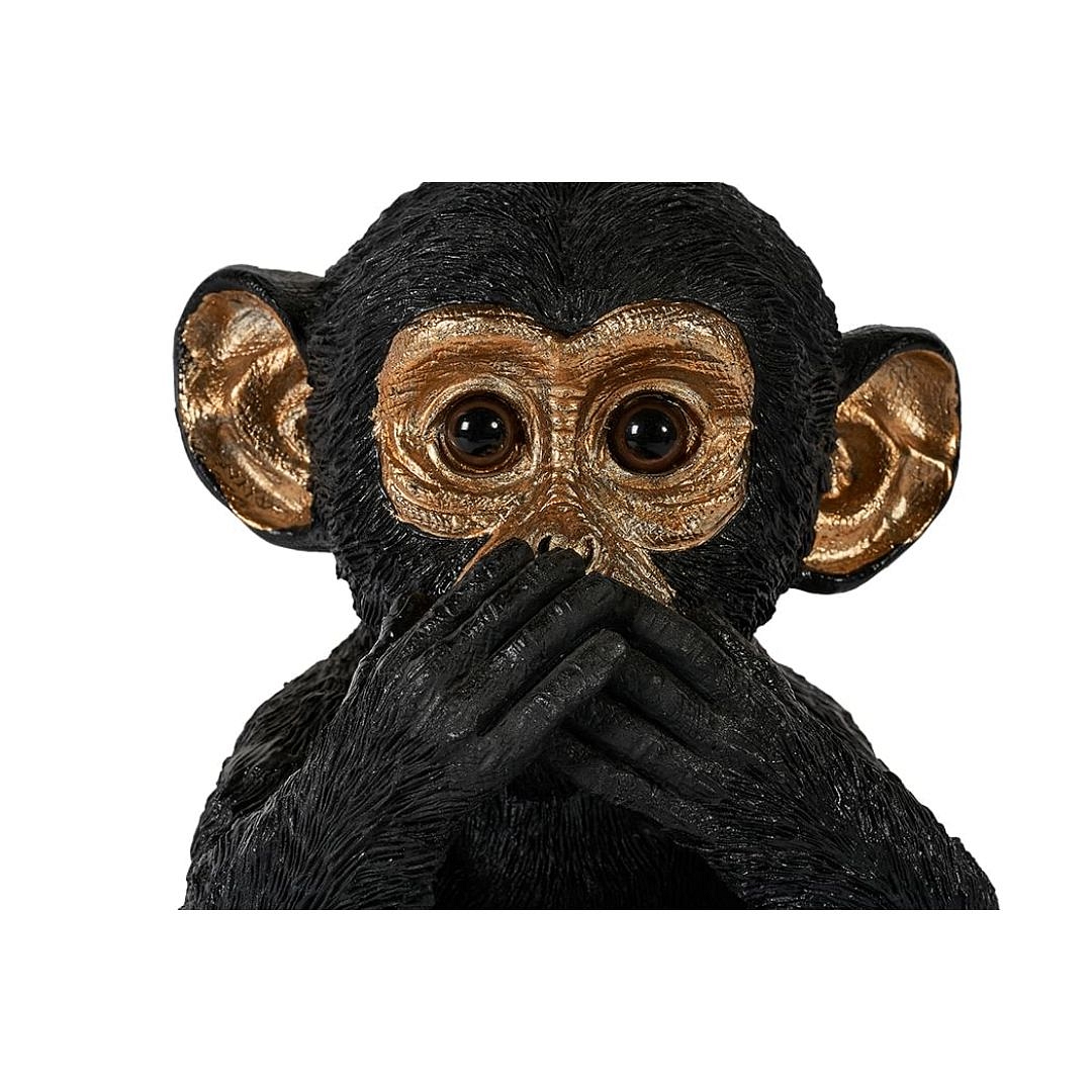 Marcel Monkey - BLACK POLYRESIN | Marina Home UAE