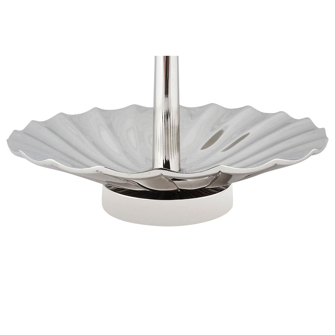 Cake stand soap holder outlet