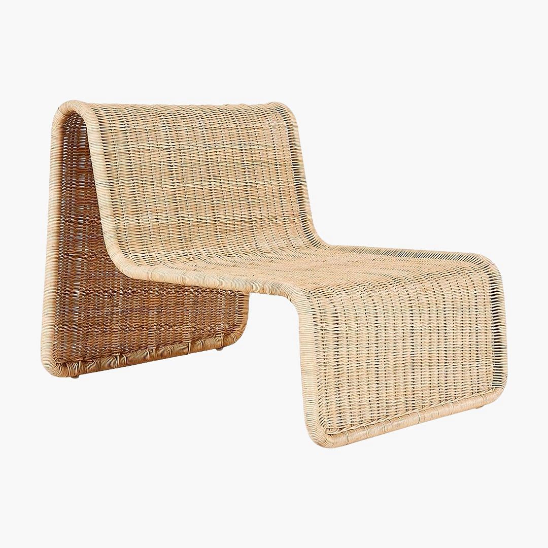 Rattan and cane chair clearance