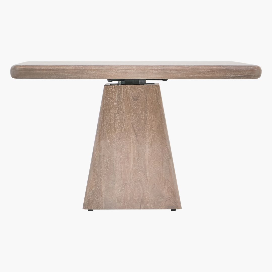 Buy Online Gabi Swivel Dining Table (Adjustable Height),GREY,WOOD - Main Image